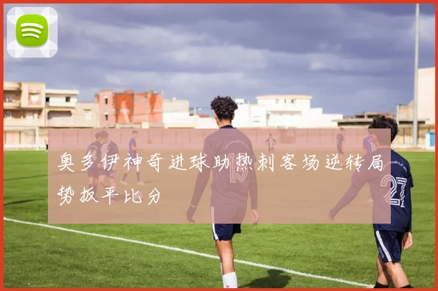 奥多伊神奇进球助热刺客场逆转局势扳平比分